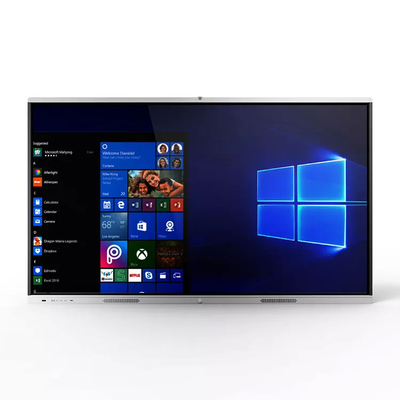 Interaktywna tablica edukacyjna Pen / Finger Touch, inteligentna tablica 300 W 85 cali